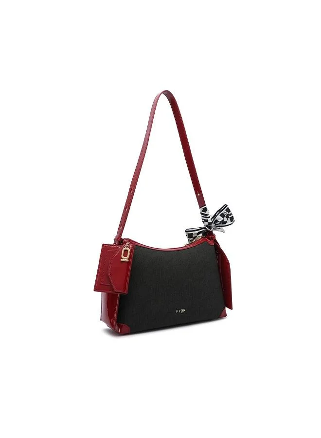 فايور Buckle Bow Detail Shoulder Bag BD 178
